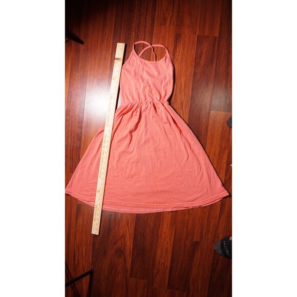 American Apparel Sun Dress Crossback Summer Boho Chic Slip Dress Tank Top Red-M - Picture 1 of 7